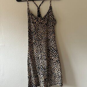 Outdoor Voices - Exercise Dress - Leopard Print - Size M